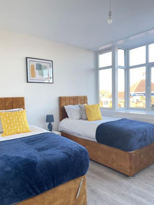 1 Bedroom Apartment - Flitwick - Contractor Friendly - Tourist Ready - Full Kitchen - Wifi - Smart Tv - Sofa Bed - Free Parking - Ideal For Short Or Long Stays Екстер'єр фото
